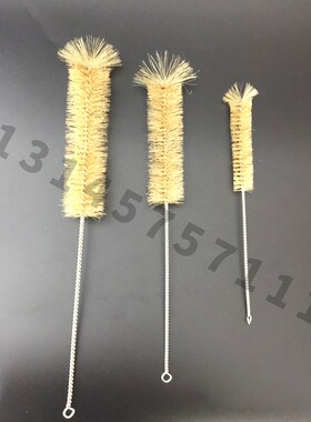 实验室 玻璃 塑料 试管刷 大号 中号 小号 猪毛刷瓶刷 试剂瓶刷