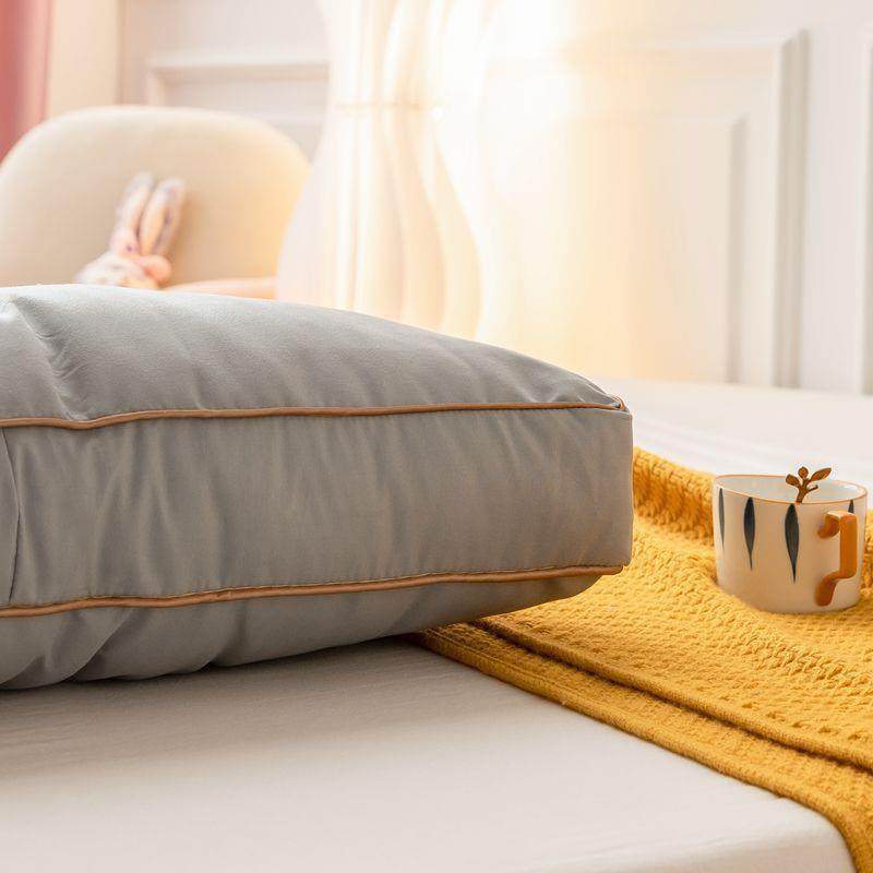 简约灰宿舍床头靠垫立体加高床上靠枕榻榻米软包大靠背免拆洗柔软,淘宝优惠券,粉丝福利购,淘宝优惠卷