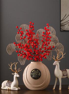 新中式电视柜装饰摆件玄关酒柜摆设客厅家居装饰品乔迁新居礼品鹿