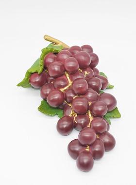 宏达 黄铜彩绘水果铜器 葡萄 创意家居礼品水果摆件