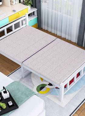 折叠床单人家用成人出租房陪护办公室午睡简易租房双人便携午休床