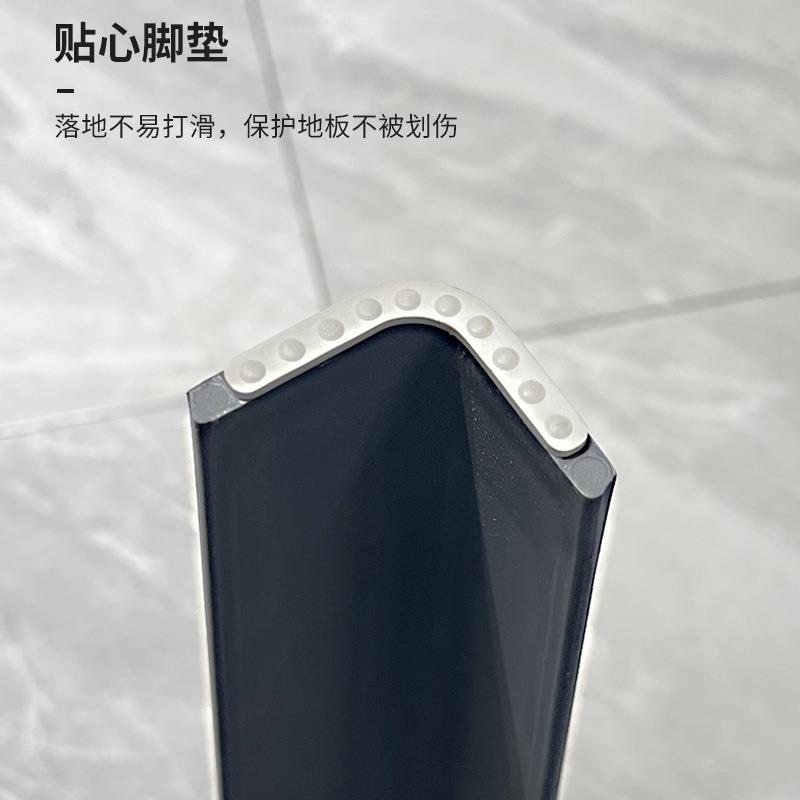 塑料软包凳子可叠放家用椅子现代简约高凳轻奢高级板凳方凳高脚凳 - 图1