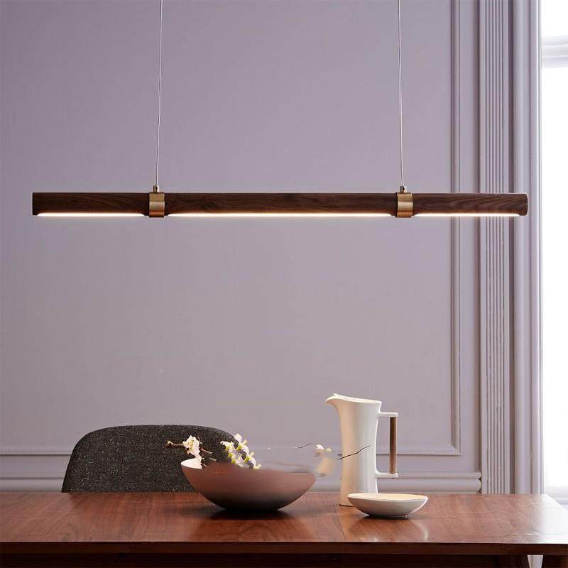 热灯卖新中式字长条吊灯一师茶室70931设计灯仿木纹办公室极简餐,淘宝优惠券,粉丝福利购,淘宝优惠卷