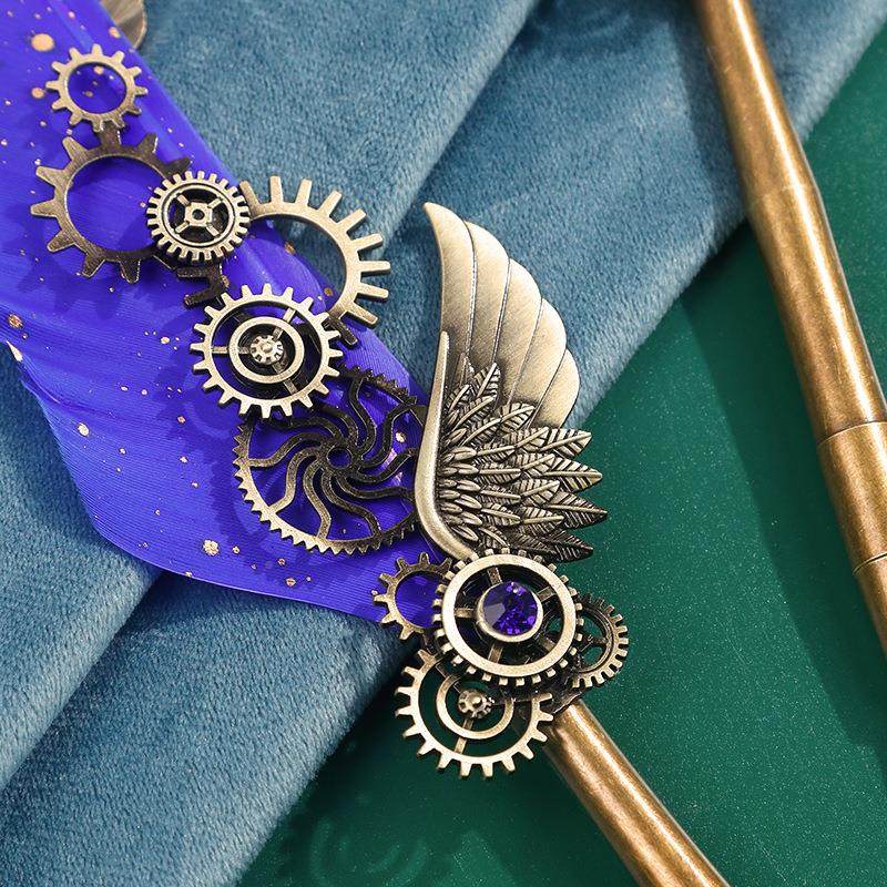 古笔礼盒哈利波羽毛笔高档蘸水钢笔儿童复节开学生日特礼物,淘宝优惠券,粉丝福利购,淘宝优惠卷