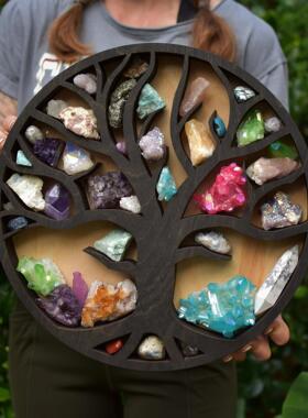 爆款木制子架美式木支架木质AL679556水架晶圣节诞装饰摆件木头万