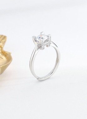 极速2021 Korean Fashion Design Cornucopia H Shape Cubic Zirc