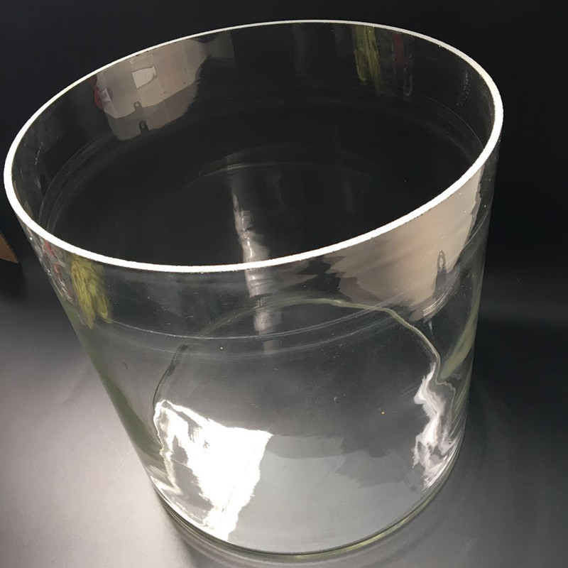 。玻璃水槽00*00mm圆形玻璃缸 0cm*0cm 实验室用玻璃器皿玻璃管 - 图2