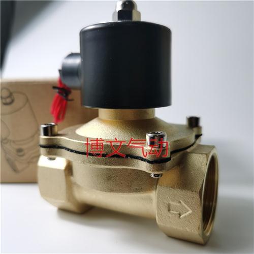 电磁阀UW-15/20/25/35/40/50常闭过放水阀伐气动AC220VDC24V - 图1