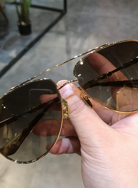 速发简丹克萝心潮蛤搭太复古个性时尚百U半框抗蟆V太配近视