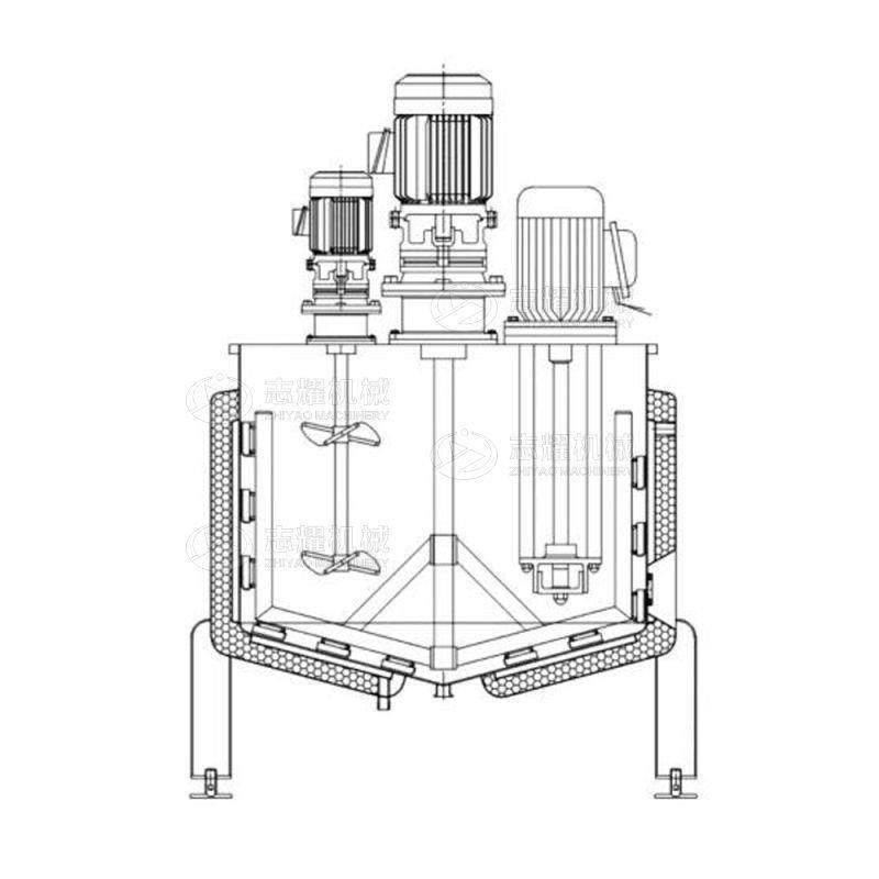 温州多功能电热真空立式搅拌罐不锈钢食品级抛光负压乳化均匀,淘宝优惠券,粉丝福利购,淘宝优惠卷