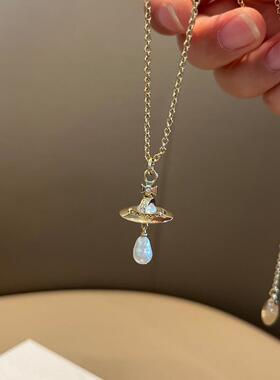 飞行士巴洛克异形水滴珍珠项链