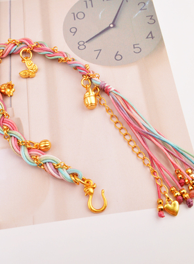 IOEKO女气质高贵色彩亮丽手链
