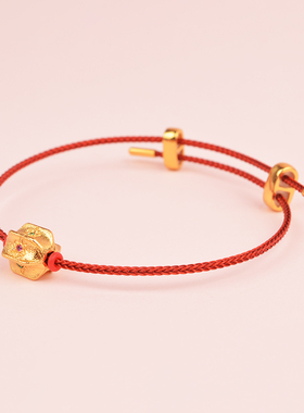 1.5mm粗钢丝绳手链可调节