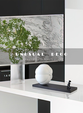 创意拉气球小孩酒m店大厅样板间儿童房卧室客厅玄关卡通雕塑摆件