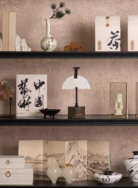 高端会所办公室陈列摆放工艺品酒店软装饰品茶室新中式摆件