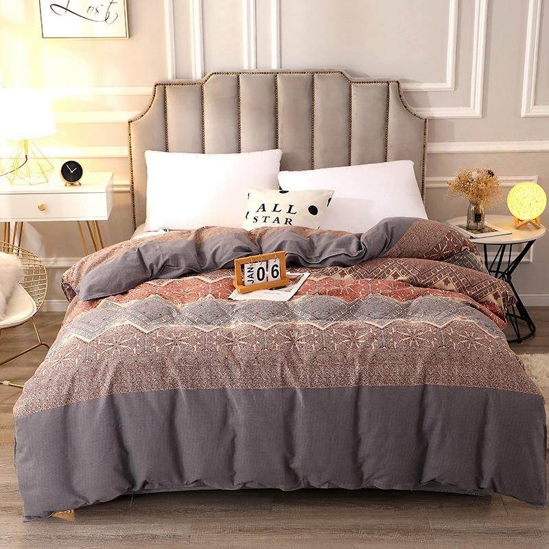 全棉被套磨毛单件被罩活性印花款学生宿舍单双人磨毛保暖,淘宝优惠券,粉丝福利购,淘宝优惠卷