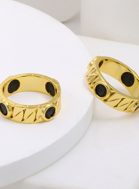 直播爆款925纯银古币戒指女雅典