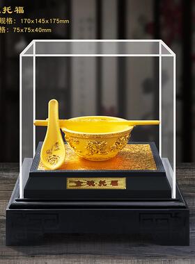 绒沙金葫芦金摆件富贵满堂办公室家居酒柜灯具开 业活动工艺礼品