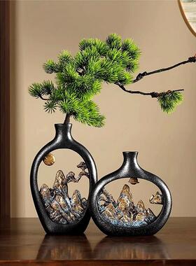 采购产品新中国禅宗花瓶饰品，创意家居客厅，酒柜，电视柜，入口