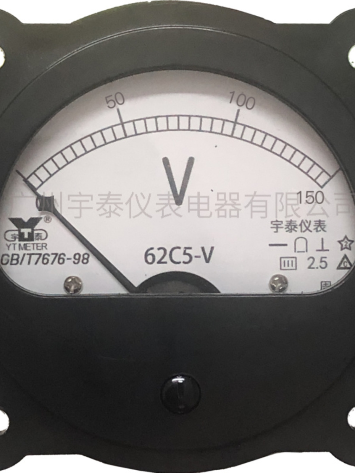 62C5直流电压表15v 30v 75v 150v 300v 450v 600v指针电压表62C2 - 图2