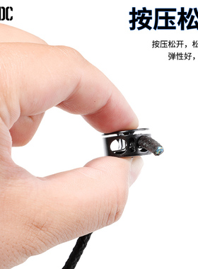 金属大号双孔弹簧扣卡扣