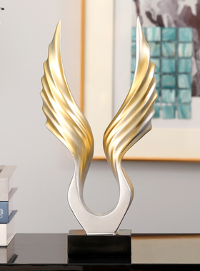 现代简约大展宏图摆件家居乔迁礼物酒柜玄关办公室装饰品书柜摆设