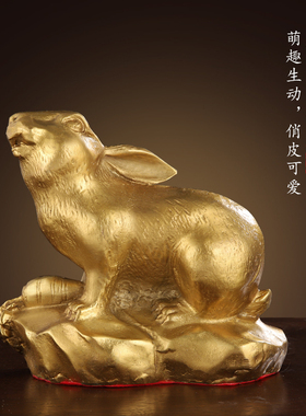 好货铜十二生肖摆件全套纯黄铜鼠牛虎兔龙蛇马羊猴鸡狗猪属相工艺