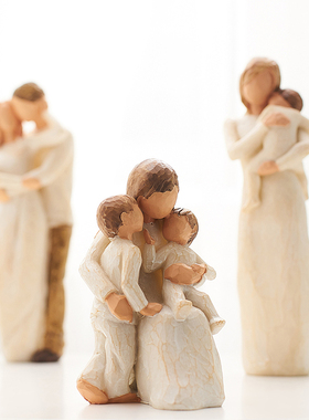 Easter figurines home decoration accessories for living room