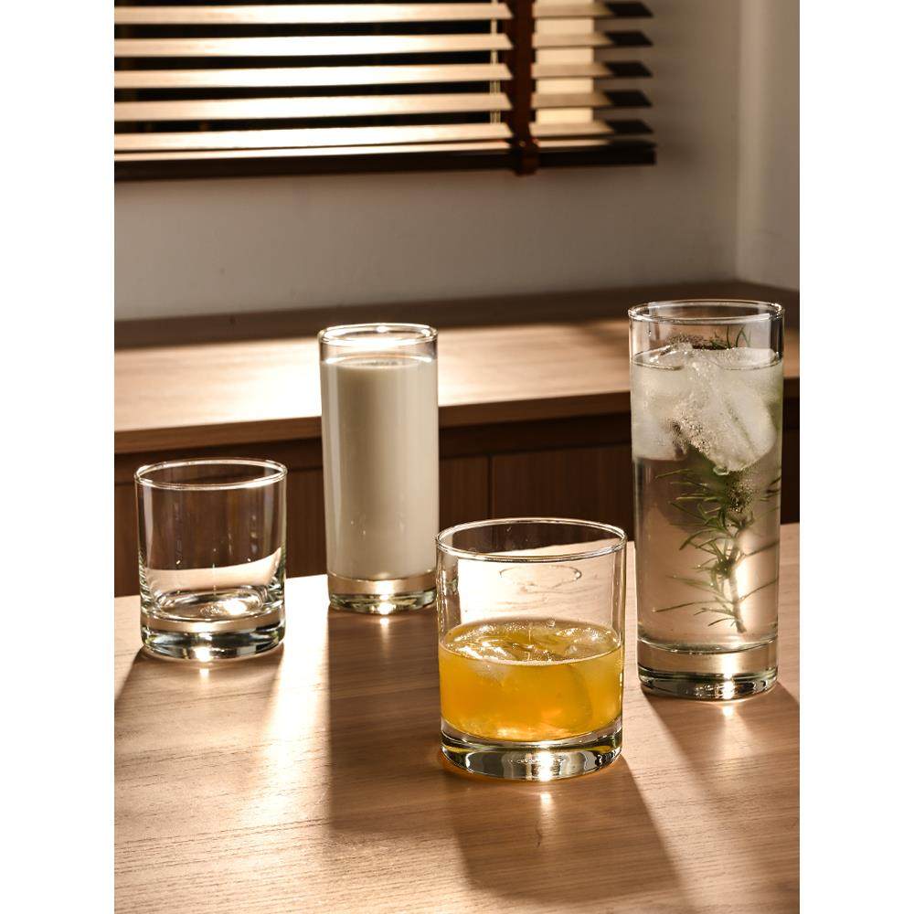 品质玻璃杯透明直筒身喝水杯子茶杯可加热耐高温牛奶杯果汁早餐杯,淘宝优惠券,粉丝福利购,淘宝优惠卷