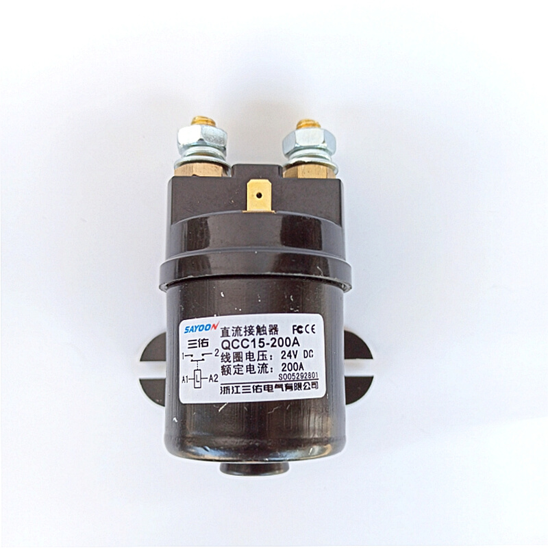 汽车启动继电器液压尾板垃圾车叉车电机继电器12V24V36V48V60V-图2