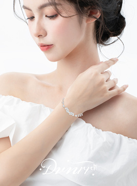 天使主义 原创设计 轻奢翅膀星星精致甜美闪钻手链