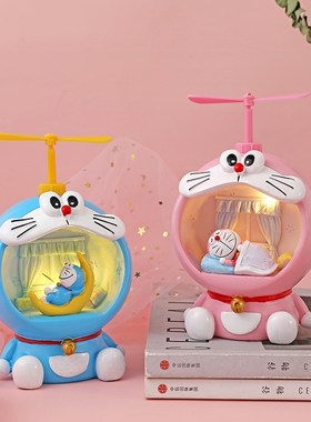 速发台灯灯头床卧室创意月氛护眼儿童房书桌球围灯小夜灯礼品