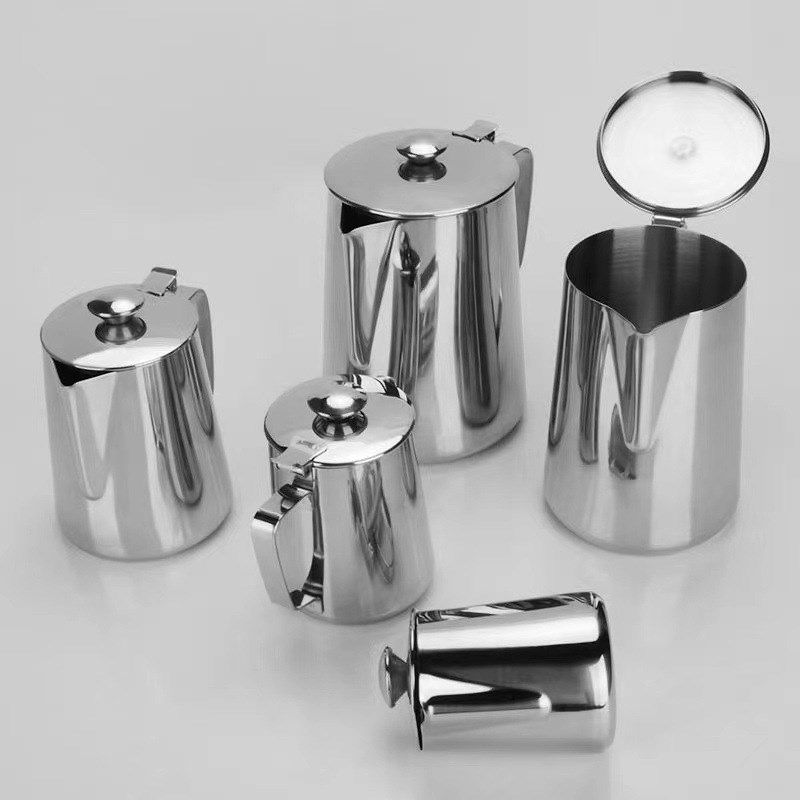 304不锈钢拉花杯m冷水壶幼儿园牛奶杯尖嘴咖啡凉水壶 带盖烘焙奶,淘宝优惠券,粉丝福利购,淘宝优惠卷