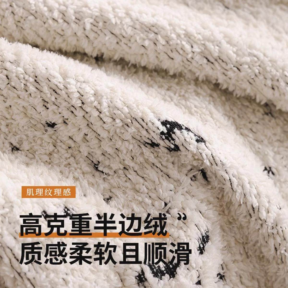 爆款奶油风沙发盖布巾短毛绒沙发垫四季通用防猫爪沙发套罩沙发巾,淘宝优惠券,粉丝福利购,淘宝优惠卷