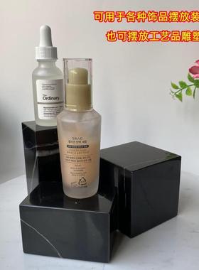 大理石雕塑底座摆件工艺品底座垫板装饰品摆台大理石方块底座