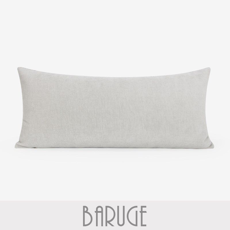 布瑞格米灰编织长枕客厅沙发腰y枕棉麻靠垫别墅展厅装饰靠包长条,淘宝优惠券,粉丝福利购,淘宝优惠卷