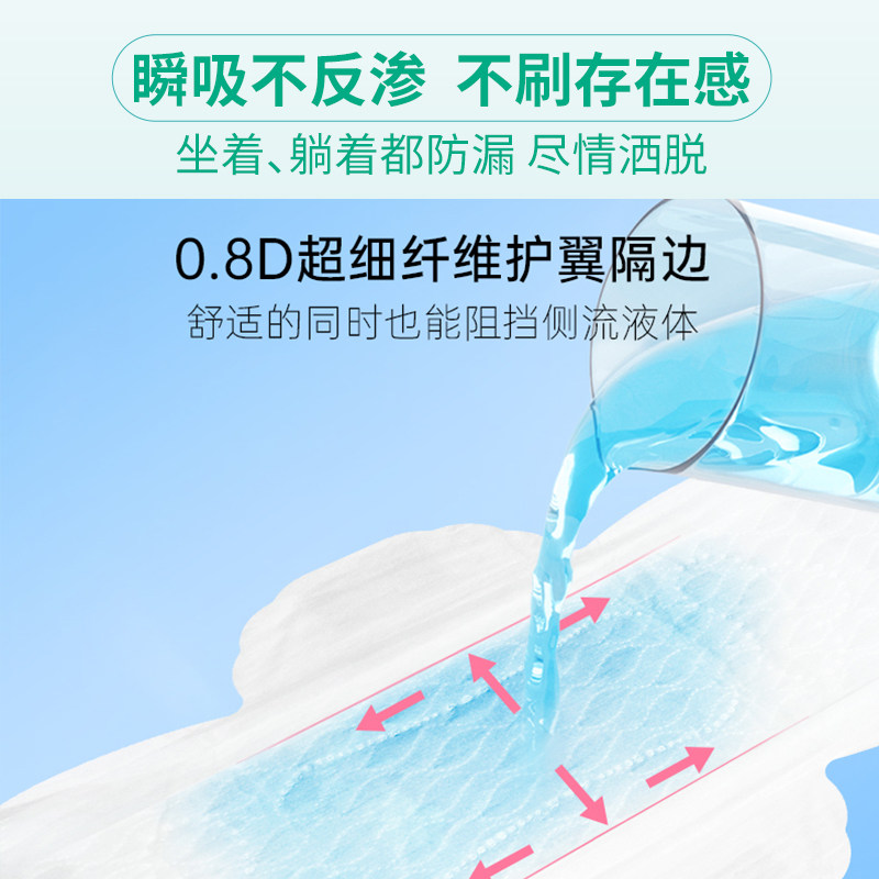 奥美医用吸收垫非卫生巾姨妈巾械字号灭菌日夜用超长防侧漏EO灭菌,淘宝优惠券,粉丝福利购,淘宝优惠卷