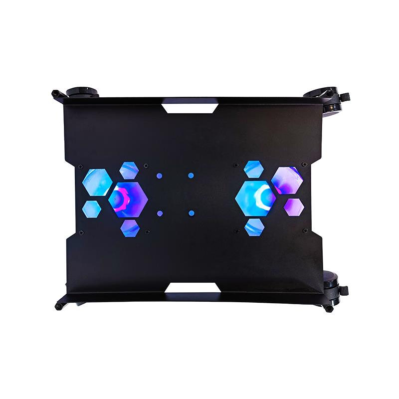 Sea view room widened main rack with RGB fan cooling main rack mobile computer main case bracket bracket e-sports