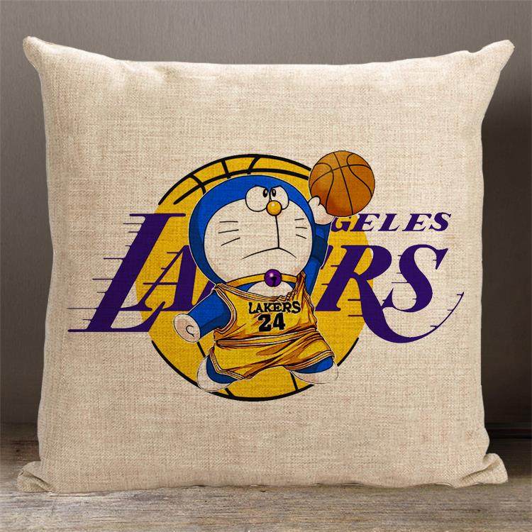 动漫抱枕叮当机器猫哆啦A梦车用床沙发靠枕坐垫靠垫周边定制芯套 - 图1