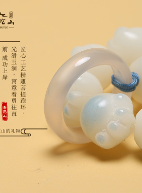 速发普陀山猫爪菩提手机挂绳男可爱吊坠情侣挂件一对七夕情人节礼