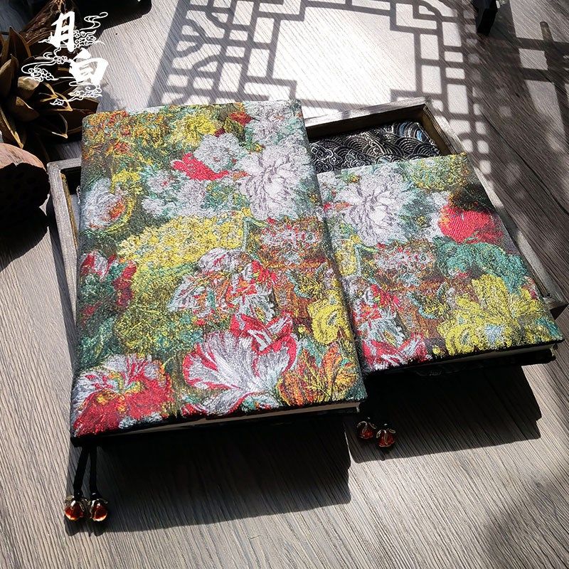 月白 绿野仙踪 提花手帐手账本书衣田园风笔记本Pa5a6日记本礼物,淘宝优惠券,粉丝福利购,淘宝优惠卷