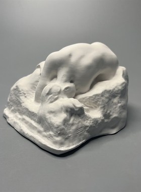 罗丹《达娜依德》博物馆复刻雕塑石膏像家居装饰艺术W桌面摆件礼