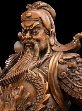 关公像摆件关羽关二爷家用供奉武财神装饰公司店铺开业礼品