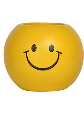 跨境创意植物表情花盆卧室阳台摆件庭院户外花园装饰品树脂工艺品