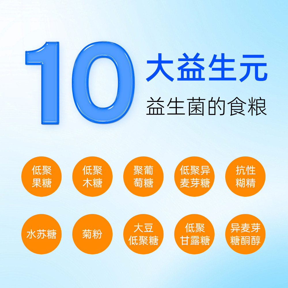 益骋寿益典益生菌冻干粉千亿活性菌双岐杆菌益生元成人全家冻干粉