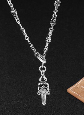 European and American sword chain pendant men and women