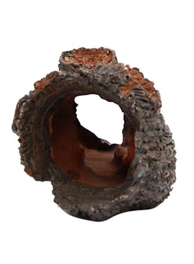 New Arrival Aquarium Ornament Hollow Hole Log Tree Tunnel Ca