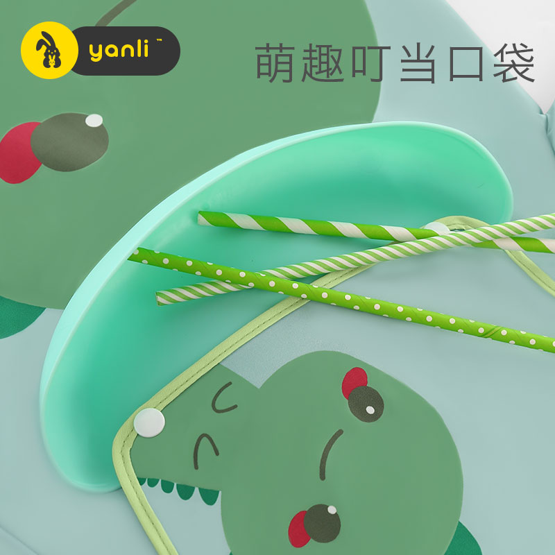 Baby eating smock, waterproof and anti-dirty artifact, children's bib, baby rice pocket, painting apron, protective clothing, reverse dressing