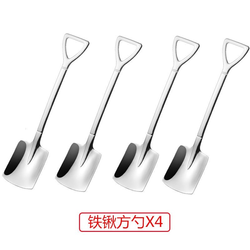 推荐304 stainless steel shovel spoomn household eating Korea - 图1