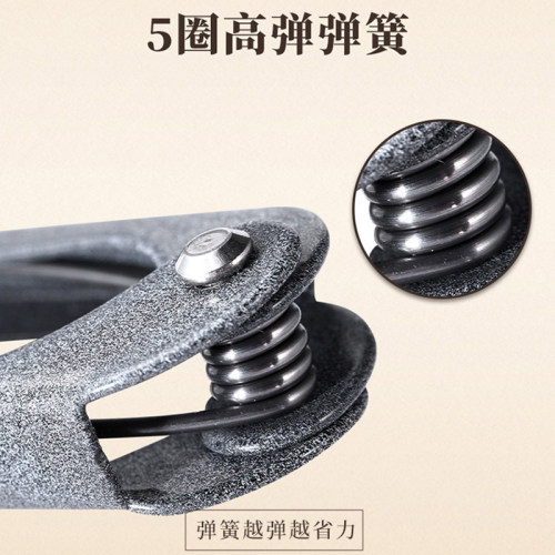 王麻子纱剪剪线头小剪刀家用手工U型弹簧剪子服装裁缝专用不锈钢 - 图3